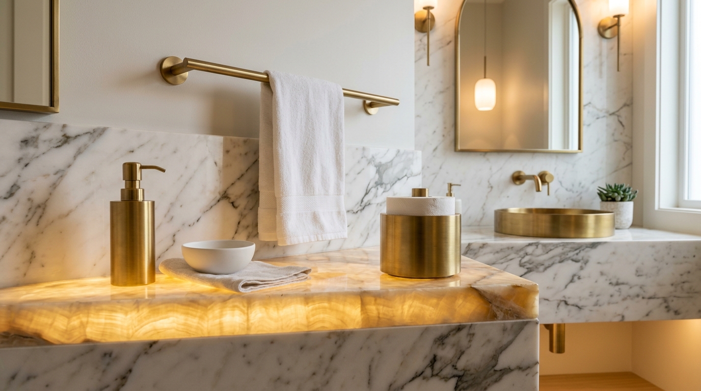 Como Especificar Acessórios de Banheiro e Lavabo de Alto Padrão